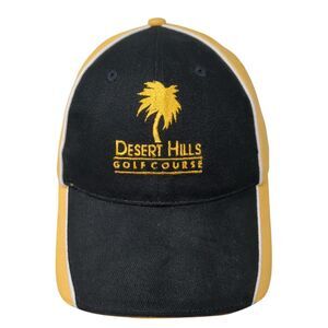 Desert Hills Golf Course Strapback Hat Multicolor OSFA Embroidered